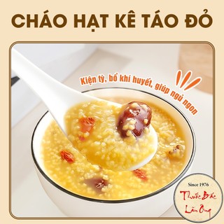 Cháo hạt kê táo đỏ bổ tỳ mix 3- 5 set, nguyên liệu nấu cháo kê tiêu hoá, ngủ ngon, dưỡng nhan - Lãn Ông