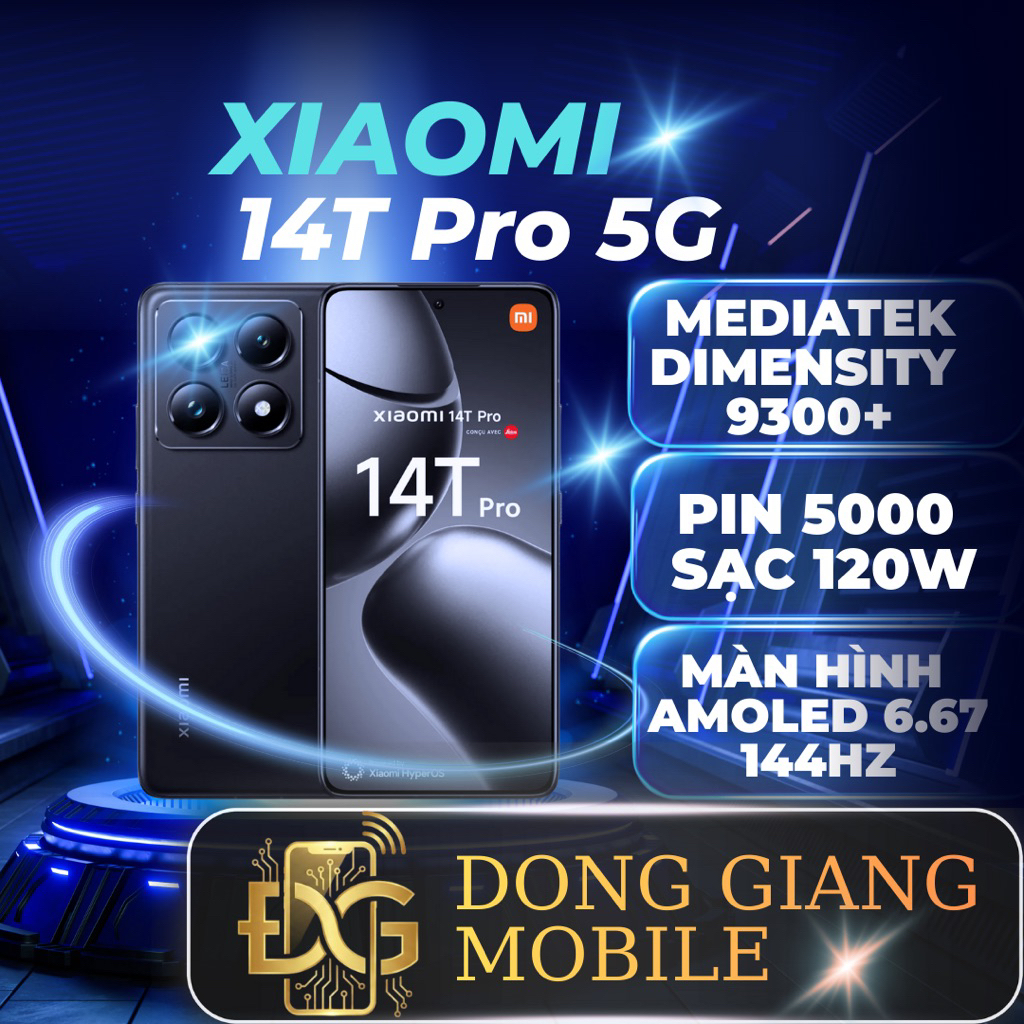 ĐIỆN THOẠI XIAOMI 14T Pro 5G 12GB/256GB
