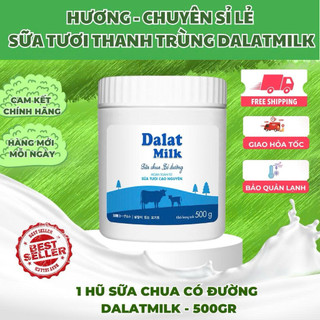 Sữa chua ăn có đường Đà Lạt Milk 500gr sale nhanh 