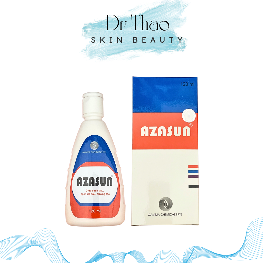 [120mL] Dầu gội cải thiện gàu, giảm ngứa Azasun