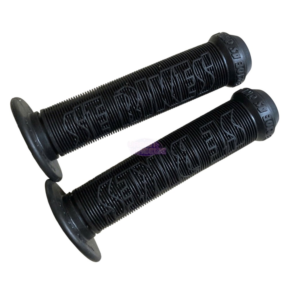 Bao Tay Nắm Xe Đạp SE Bikes Chính Hãng - Grip Cao Su Vân Nấm Siêu Êm Cho BMX, MTB, Wheelie (Màu Đen)