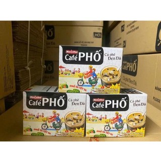 COMBO 3 HỘP CÀ PHÊ PHỐ ĐEN ĐÁ- 1 HỘP 10 GÓI CÀ PHÊ. TỔNG 30 GÓI CÀ PHÊ
