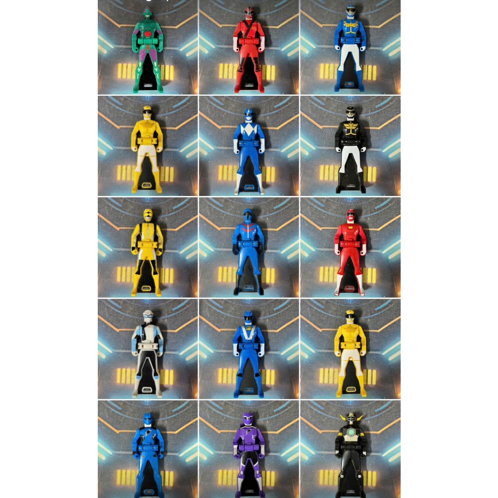 Key Loại Dán - Gokai Key Chính Hãng Bandai , Không Có Chức Năng Bấm