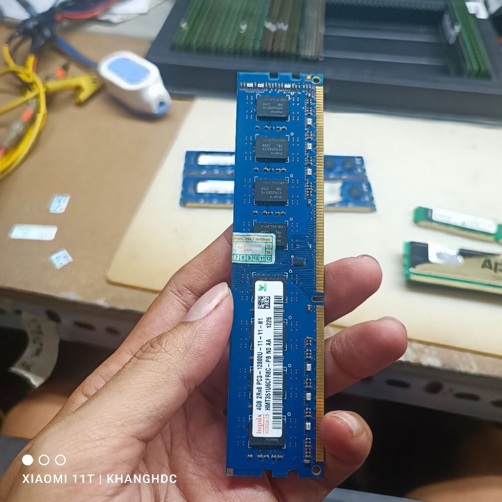 RAM 3 4GB THÔNG SỐ PC3 4GB 12800U [MÁY BỘ] [2 MẶT CHIP]