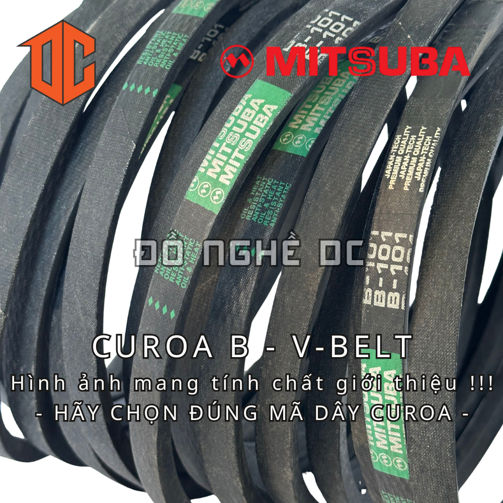 Sợi curoa bản trơn Thailand - MITSUBA B92 B32 B58 B95 B48 B43 B73 B94 B57 B98 B89 B78 B38 B62 B56 B3