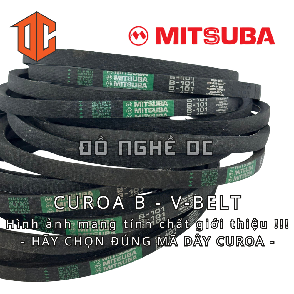 Dây cao su curoa bản thang Thái lan - MITSUBA B97 B34 B63 B52 B49 B99 B63 B70 B30 B27 B56 B98 B41 B4