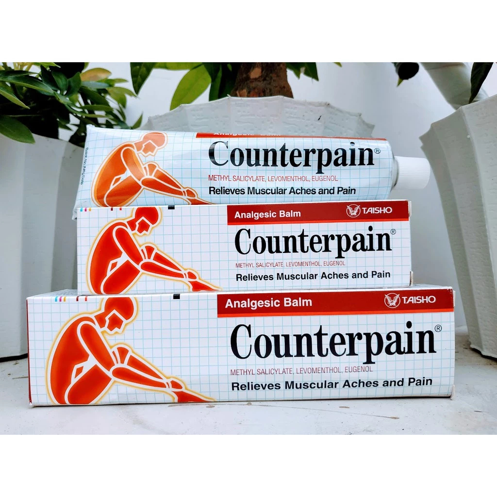 120gr Kem Xoa Bóp Nhức Mõi Counterpain Red & Counterpain Cool Thái Lan