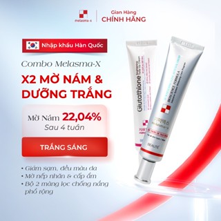 Combo mờ nám trắng da Melasma-X Kem Nám 3D & Kem Dưỡng Trắng 3D mờ thâm nám, chính hãng Hàn Quốc