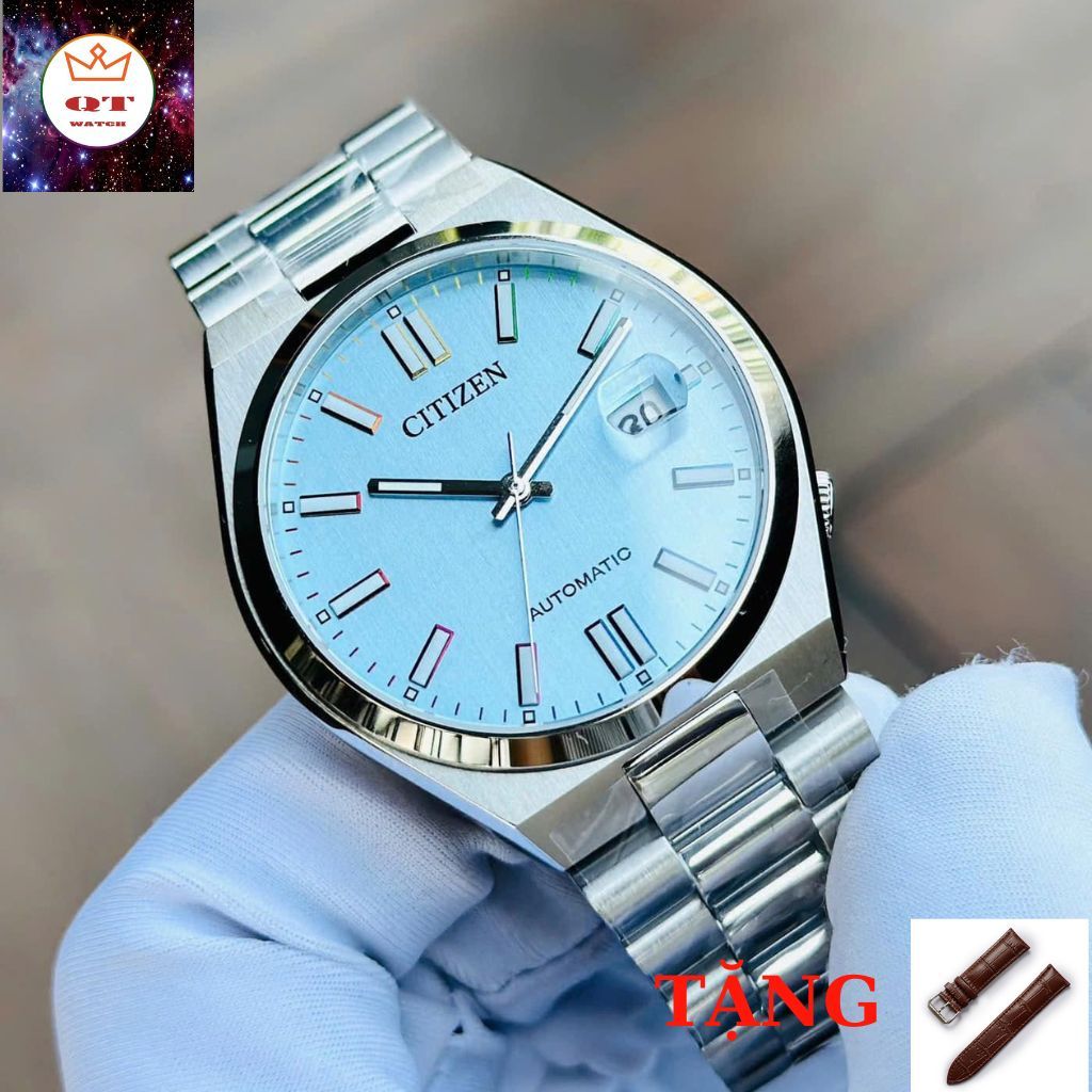 Đồng Hồ Nam CITIZEN Precident NJ0200-50L Chính Hãng Tặng Kèm Dây Da Cao Cấp