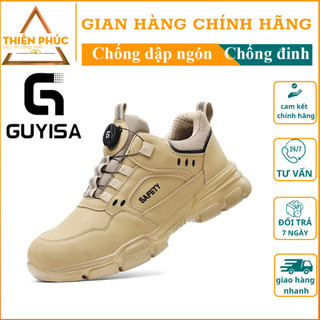 Giày bảo hộ lao động nam - nữ siêu nhẹ chống đinh chống va đập kháng nước nhẹ guyisa F055L 