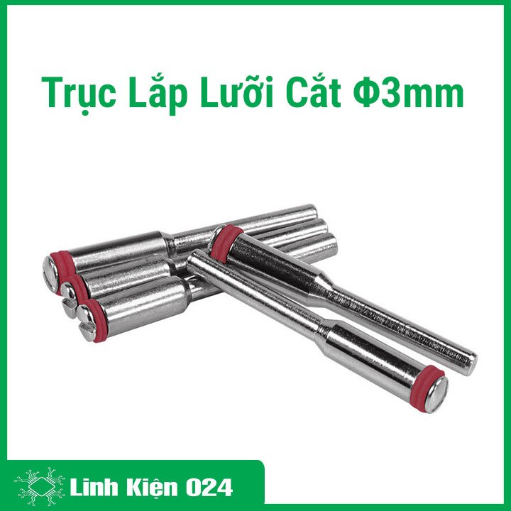 Trục Lắp Lưỡi Cắt Φ3mm