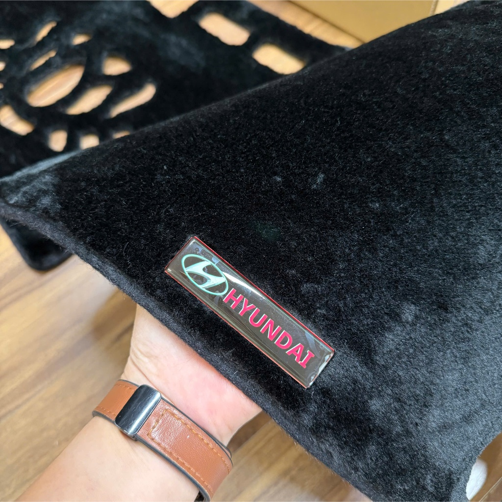 CRETA 2025-2026 Thảm MÀU ĐEN -Thảm taplo tuyết nhung dùng cho xe Hyundai Creta 2025, mềm, mượt, dể s