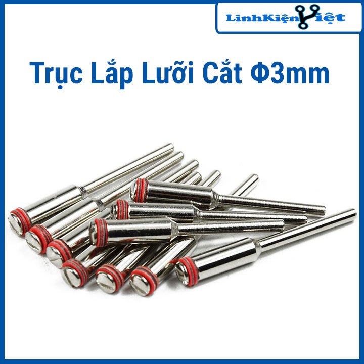 Trục Lắp Lưỡi Cắt Φ3mm