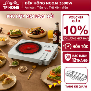  Bếp hồng ngoại bếp điện TATAMI công suất 3500W đa năng không kén nồi mặt kính ceramic cao cấp – TP HOME GIA DỤNG 