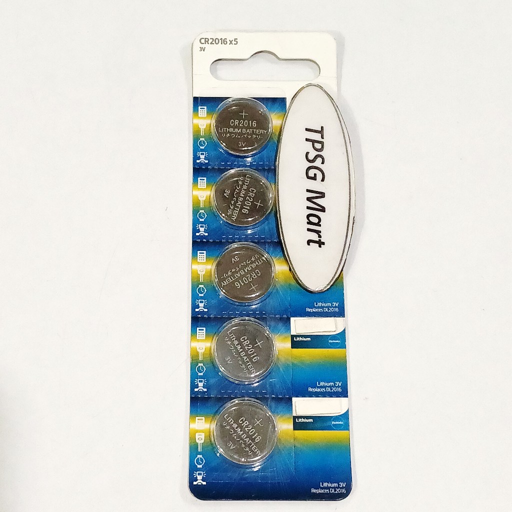 Pin 3V - CR2016, 2016, DL2016, 5000LC, E-CR2016, BR2016 / Pin chính hãng chất lượng