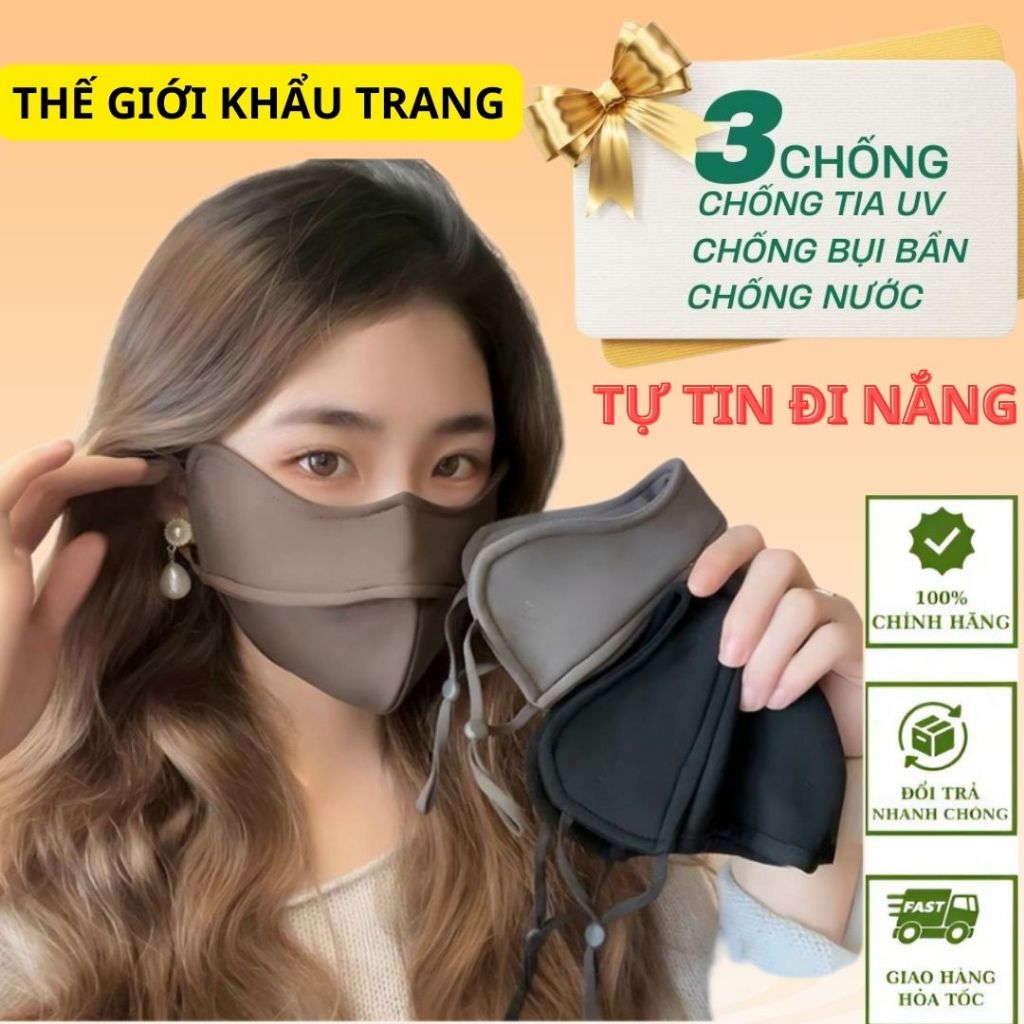Khẩu Trang 9A DENTAL Chống Nắng,Tia UV Proof Mask
