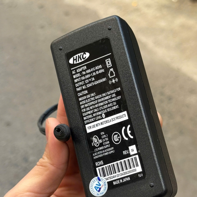 Cục nguồn Màn hình HKC MB20S1 19.5" 12V  bóc màn hình HKC