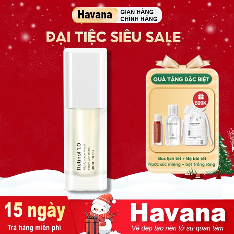 Tinh chất Retinol 1.0 Fusion Meso Giảm Lão Hóa Da & Giảm Mụn 30ml