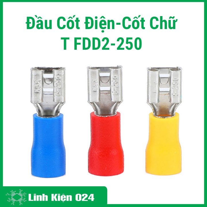 Đầu Cốt Điện-Cốt Chữ T FDD2-250 ( Gói 100 Chiếc )