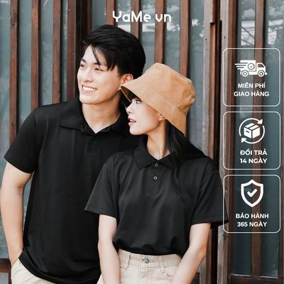 Áo Polo Nam Vải Cá Sấu ColorLock™ Giặt Không Phai Non Branded 003 Dáng Ôm Vừa F2 23743 |YaMe|
