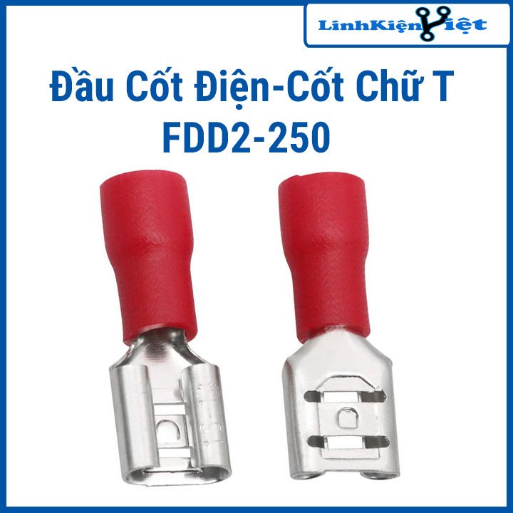 Đầu Cốt Điện-Cốt Chữ T FDD2-250 ( Gói 100 Chiếc )