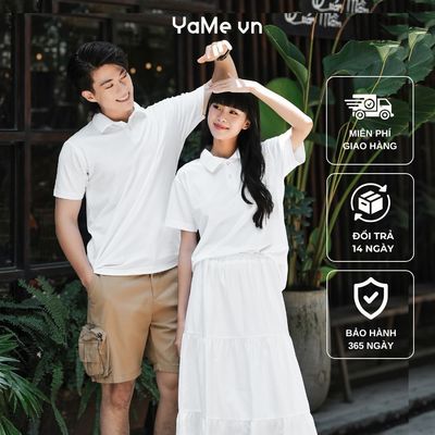 Áo Polo Nam Vải Cá Sấu ColorLock™ Giặt Không Phai Non Branded 003 Dáng Ôm Vừa F2 23744 |YaMe|
