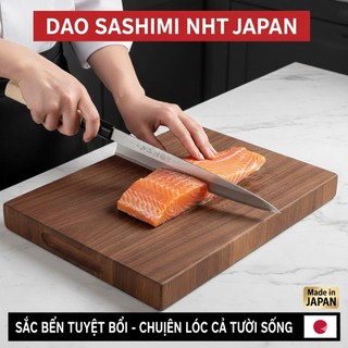 Dao Sashimi làm cá Tsubazo xuất xứ Nhật Bản 32.5cm nhập khẩu chính hãng