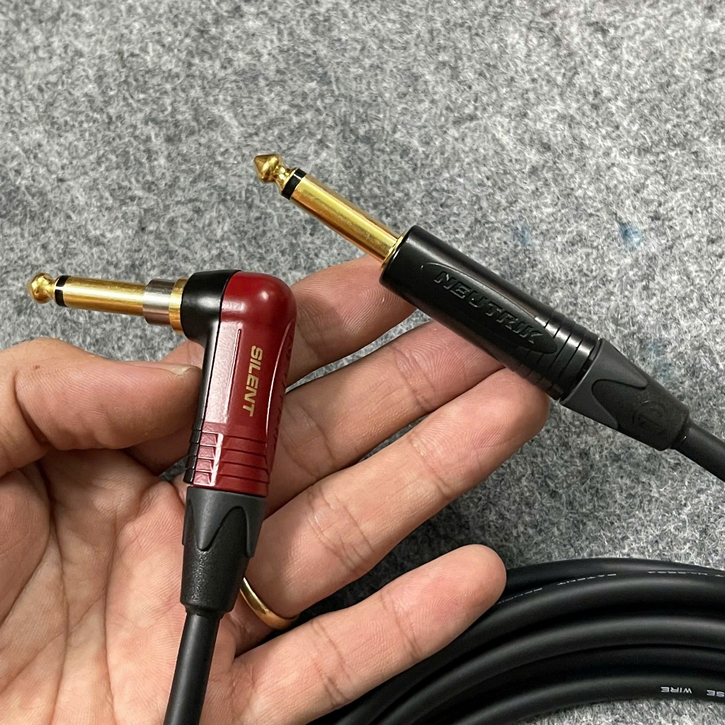 Dây Mogami 2524 Dây Đàn Guitar Jack 6Ly Chống Nổ Chất Lượng Tốt, Dài 5m-8m-10m, Giá Bán 1 Sợi.