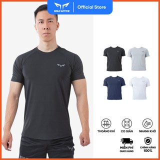  Áo Thể Thao Nam Wolf Active Multi Sports 2 W40 Áo Tập Gym Nam Thấm Hút Mồ Hồi Mát Mẻ Tôn Dáng 