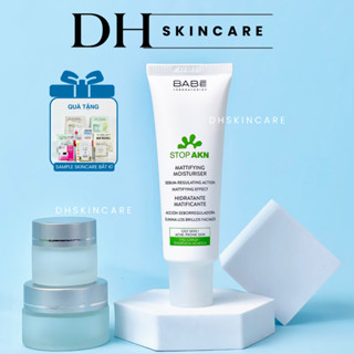  Kem Dưỡng Ẩm BABE Laboratorios Mattifying Moisturiser Cream BABÉ Cho Da Dầu Mụn 40ml Dhskincare 