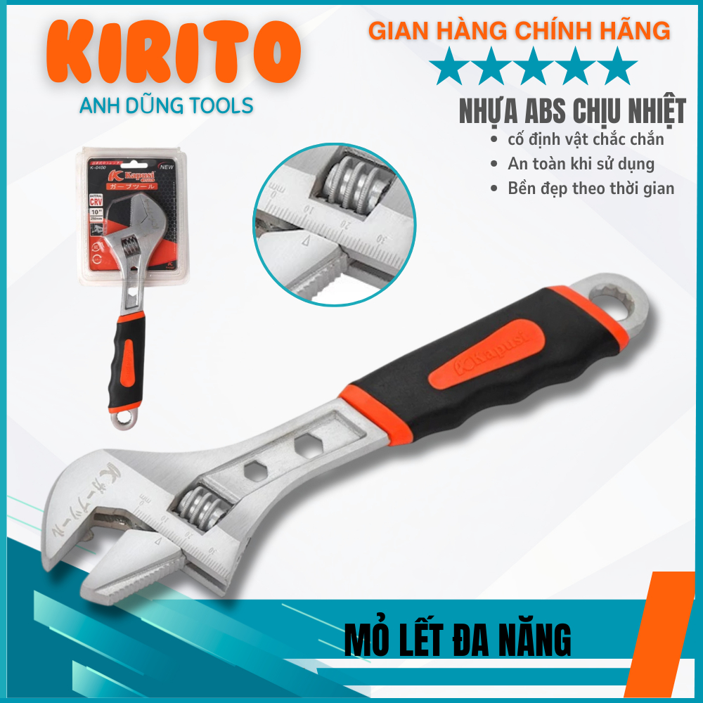 Mỏ lết đa năng Kapusi 15"
