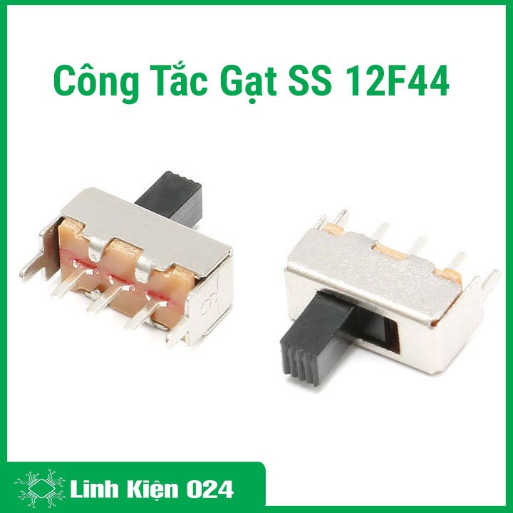 Combo 5 Công tắc gạt SS-12F44 - 5 Pin