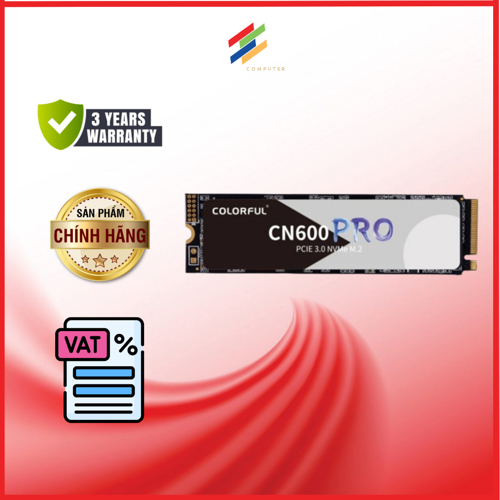 Ổ cứng SSD COLORFUL CN600 PRO 512GB 3300 - 2600MB/s - Hàng chính hãng bảo hành 3 năm