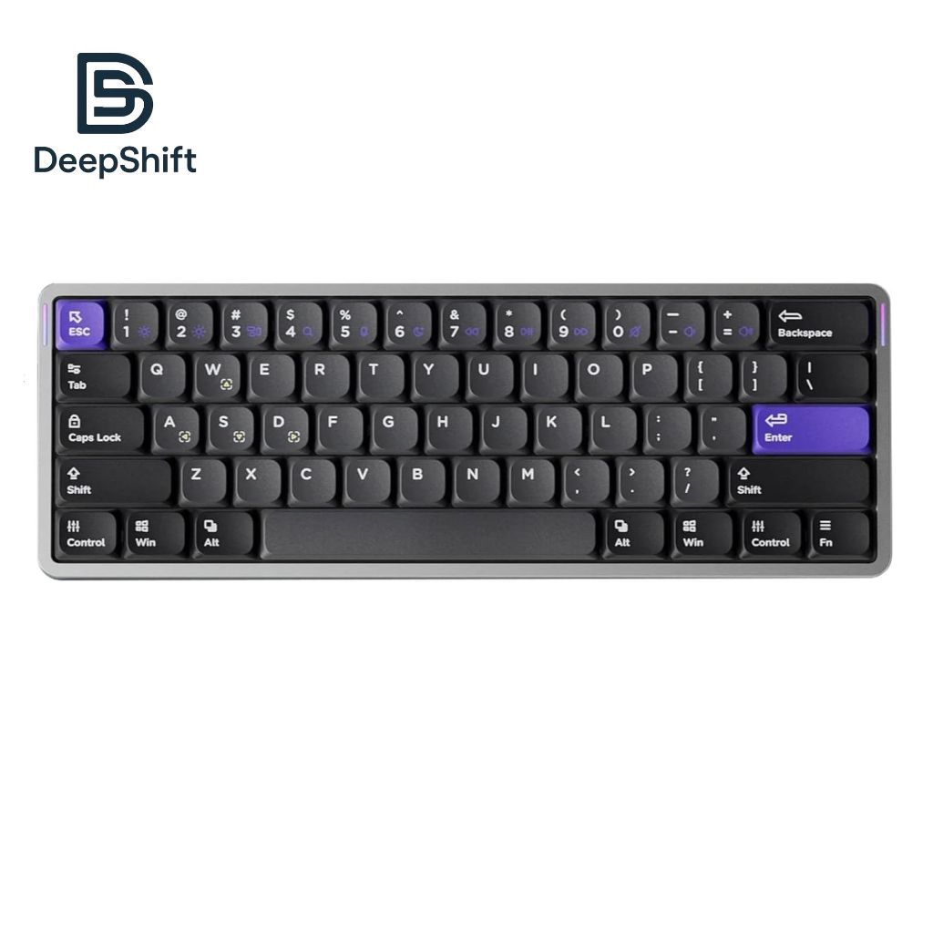 Bàn phím cơ low-profile NuPhy Air60 HE – 60% – RGB – Hotswap – 8K Rapid Trigger