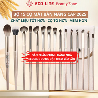  Bộ cọ makeup 15 cây chuyên dụng cọ phấn phủ tán nền má hồng cọ kẻ mắt đánh mũi che khuyết điểm tốt 