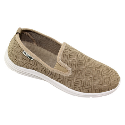 Giày lười nữ Bita's GVW.66 (Beige + Đen + Xám)