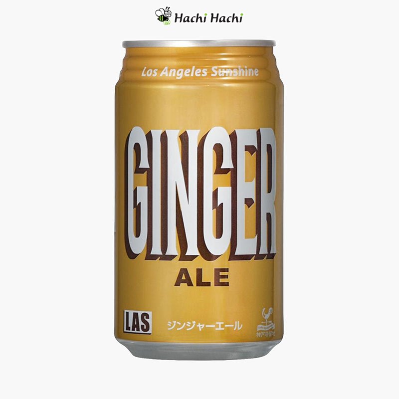 Nước Soda gừng Ginger Ale 350ml  - Hachi Hachi Japan Shop