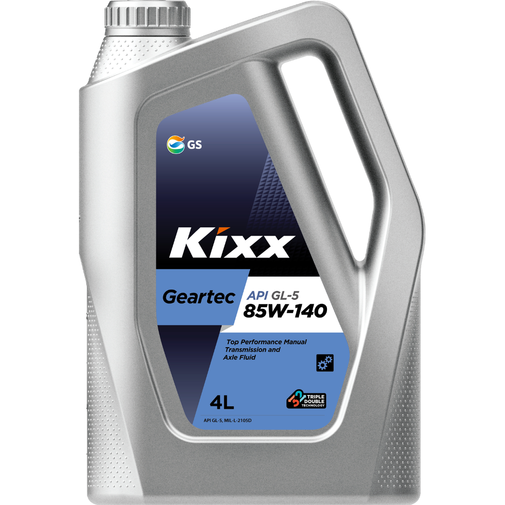Dầu cầu và hộp số KIXX GEARTEC GL-5 85w140 (4 Lít)
