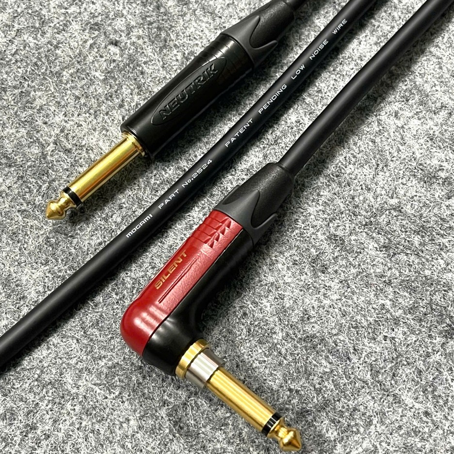 Dây Mogami 2524 Dây Đàn Guitar Jack 6Ly Chống Nổ Chất Lượng Tốt, Dài 1m-2m-3m-5m, Giá Bán 1 Sợi.