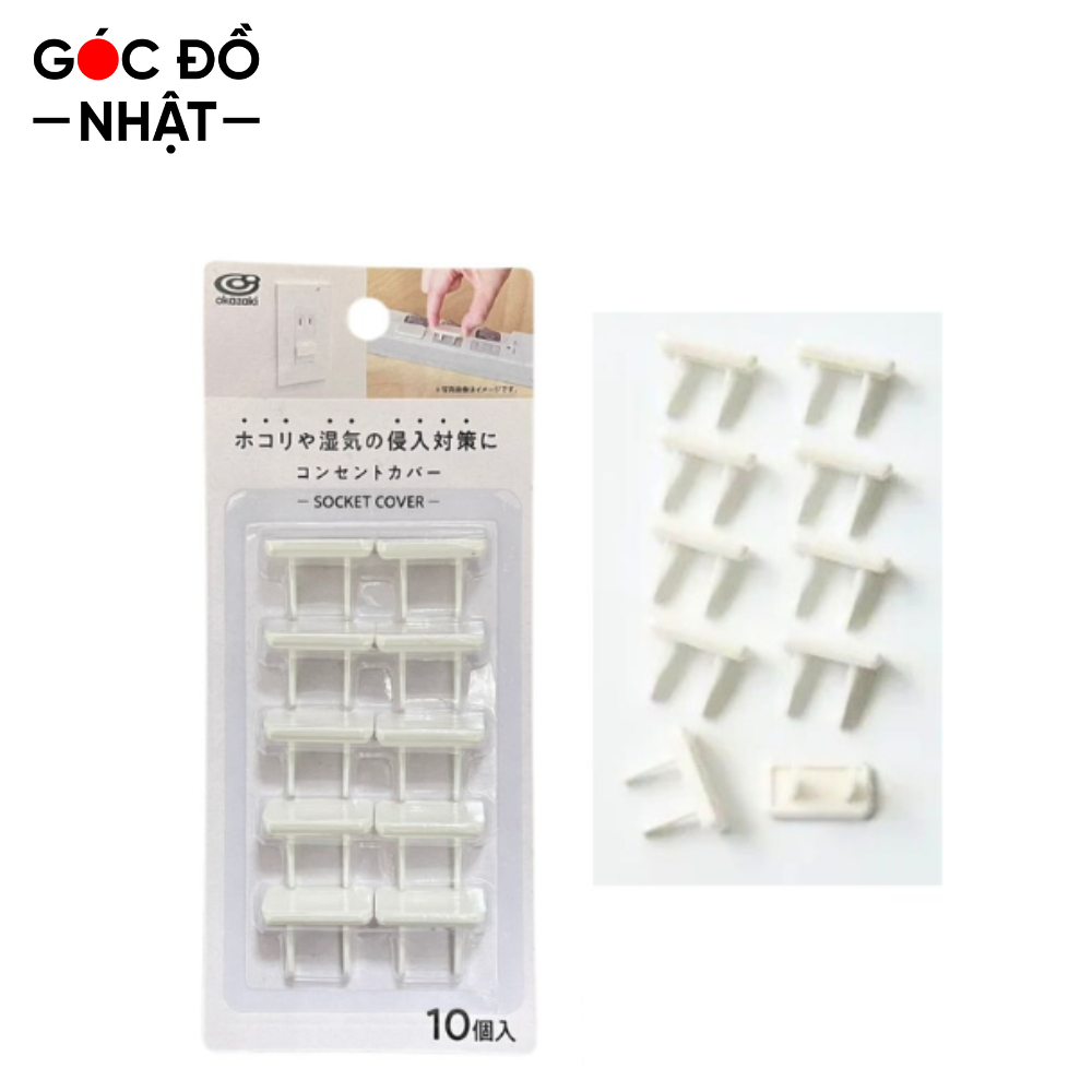 Bộ 10 bịt ổ điện  nội địa Nhật Bản