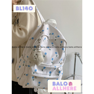 [ORDER] Balo Balo Đi Học Họa Tiết Hoa Nhí Xinh Xắn BL140