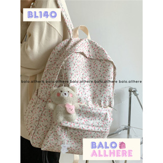 [ORDER] Balo Balo Đi Học Họa Tiết Hoa Nhí Xinh Xắn BL140