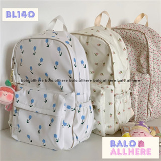 [ORDER] Balo Balo Đi Học Họa Tiết Hoa Nhí Xinh Xắn BL140
