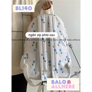 [ORDER] Balo Balo Đi Học Họa Tiết Hoa Nhí Xinh Xắn BL140