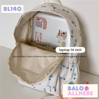 [ORDER] Balo Balo Đi Học Họa Tiết Hoa Nhí Xinh Xắn BL140