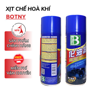 [Thùng 24 chai] Xịt chế hoà khí - Xịt chế vệ sinh bình xăng con, kinh phun, buồng đốt chính hãng BOTNY