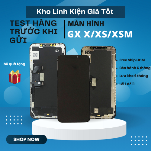 MÀN HÌNH OLED GX CHO IP DÒNG X/XS/XR HÀNG CHUẨN