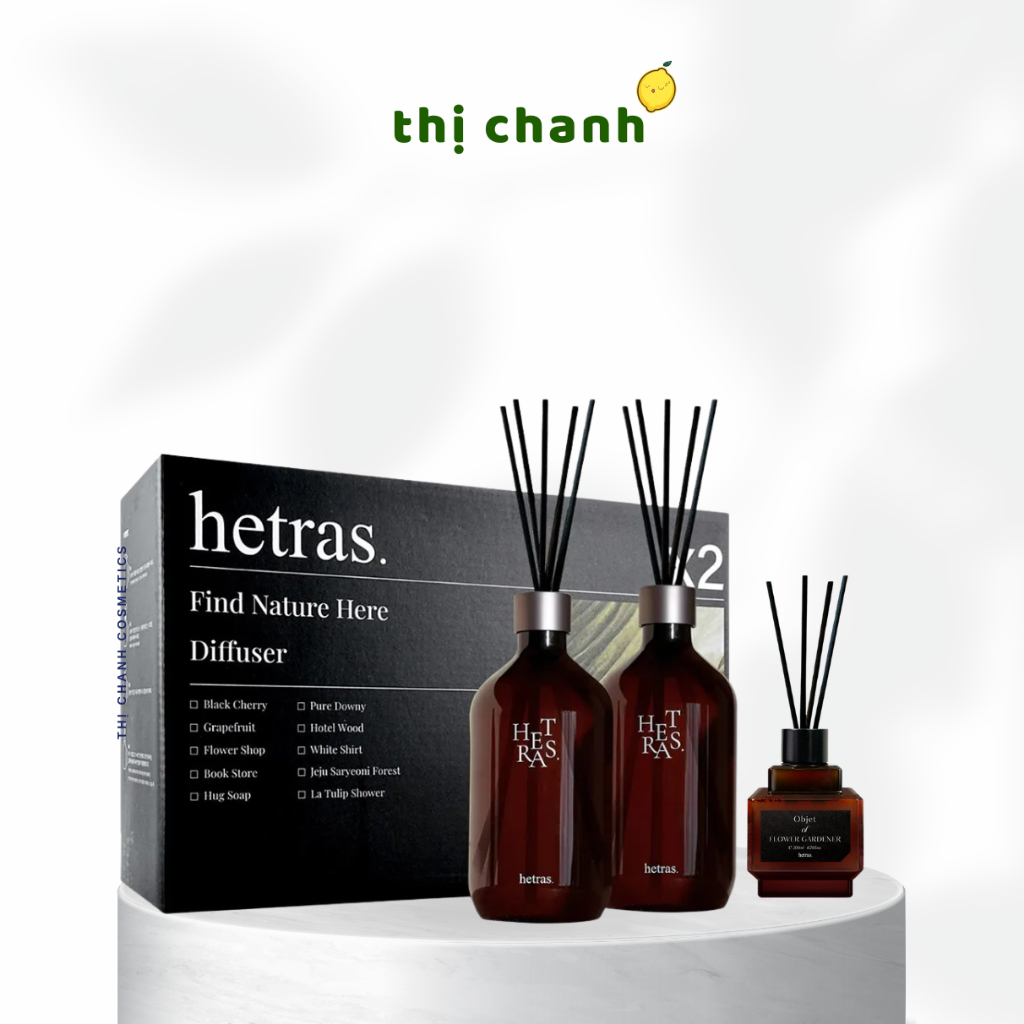 Tinh Dầu Thơm Phòng Hương Nước Hoa Cao Cấp HETRAS Premium/ Object Diffuser