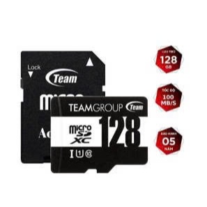 Thẻ nhớ micro SDHC Team Dashcard 4GB/8GB/16GB/32GB/64GB/128G upto 100MB/s 500x class 10 U1 + Adapter (chuyên cho camera)