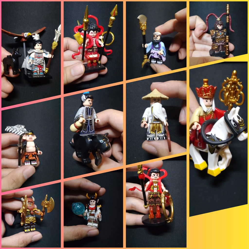 MÔ HÌNH ĐỒ CHƠI LEGO TÂY DU KÝ - PHONG THẦN BẢNG - LÀM QUÀ LƯU NIỆM TRƯNG BÀY